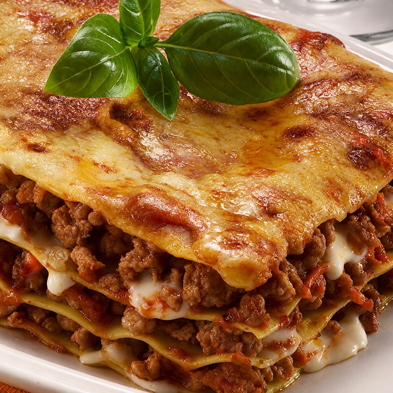 Lasaña Bolognesa