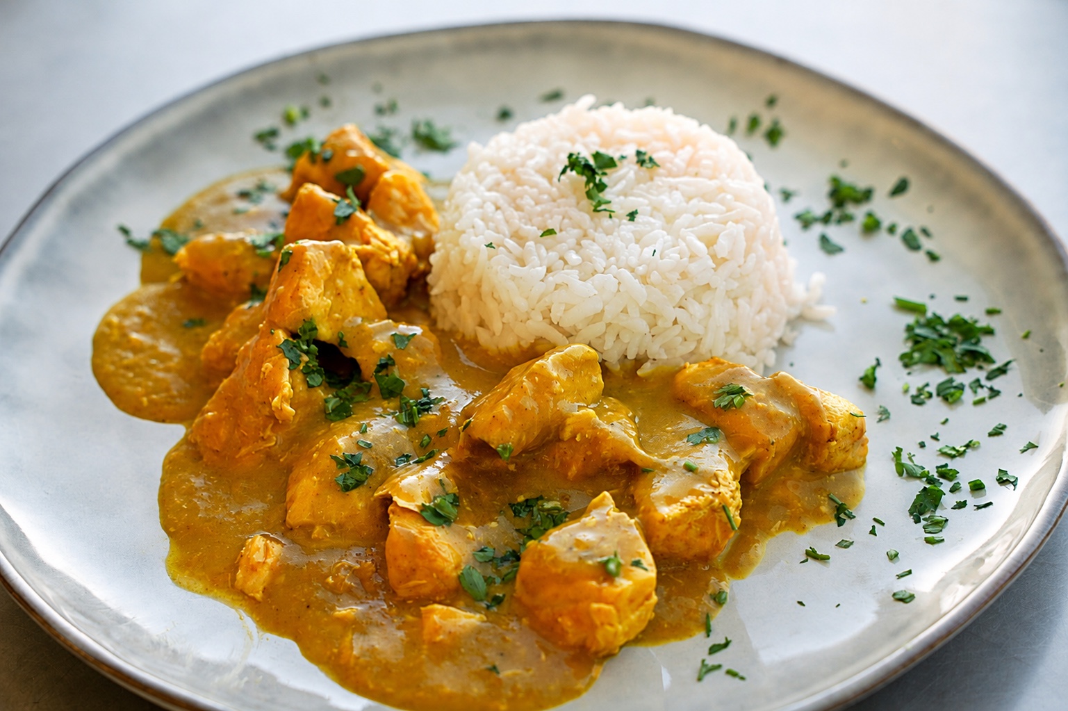 Salmón al Curry